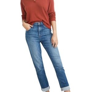 Madewell Women’s The High-Rise Slim Boy Jean Size 28